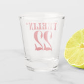Feelin' 22 Shot Glass, 22 zestigjarig Shot Glas (Achterkant)