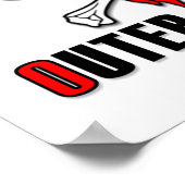 Feelin' a Little Outerbanxious Pirate OBX Poster (Hoek)