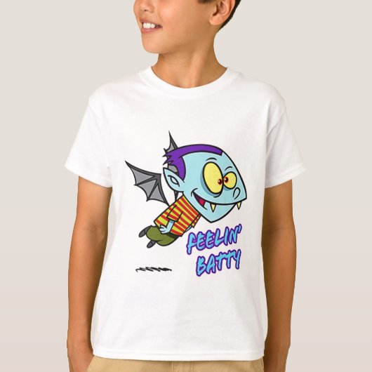 Feelin Batty T-shirt (Voorkant)