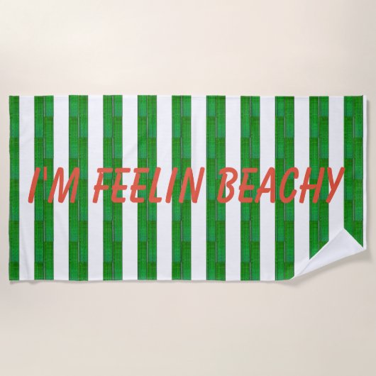 Feelin Beachy Strandlaken (Voorkant)