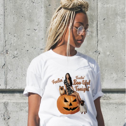 Feelin’ Boo-tiful Tonight T-shirt voor vrouwen