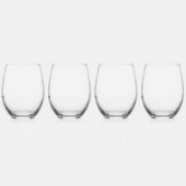 FEELIN’ BOOvy! Stemloze 16oz wijnglazen Wijnglas Zonder Voet (Links)