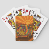 Feelin’ Calm-Placated Playing Cards Pokerkaarten (Achterkant)