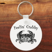 Feelin' Crabby Sleutelhanger (Voorkant)