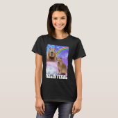 Feelin Feral Capybara T-shirt (Voorkant volledig)