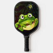Feelin' Froggy Green Frog Pickleball Paddle (Voorkant)