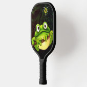 Feelin' Froggy Green Frog Pickleball Paddle (Links)