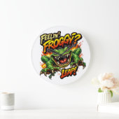 Feelin' Froggy?  Leap! Angry frog clock Grote Klok (Huis)