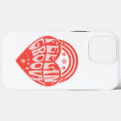 Feelin Groovy 70's vibe Case-Mate iPhone Case (Achterkant (horizontaal))