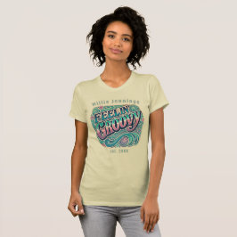 Feelin' Groovy Retro 70s Psychedelic T-shirt