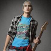 Feelin' Groovy Retro 70s Psychedelic T-shirt