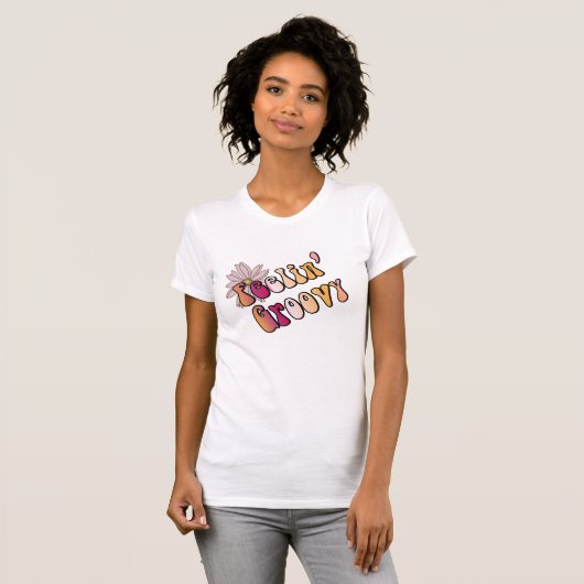 Feelin' Groovy T-shirt (Voorkant volledig)