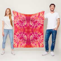 Feelin' Hot-Tie Dye Accent Pillow