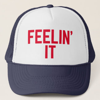FEELIN: IT leuke slogan vrachtwagenhoed Trucker Pet