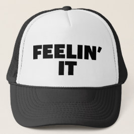 FEELIN: IT leuke slogan vrachtwagenhoed Trucker Pet
