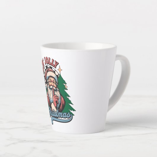 Feelin’ Jolly Christmas Sant Latte Mok (Rechterhoek)