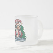 Feelin’ Jolly Christmas Sant Matglas Koffiemok (Voorkant rechts)