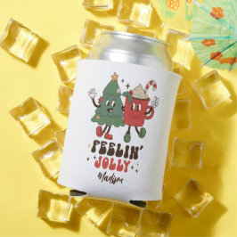 Feelin' Jolly Feestdagen met kerstmis Blikjeskoeler