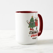 Feelin' Jolly Feestdagen met kerstmis Mok (Voorkant rechts)