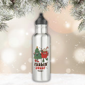 Feelin' Jolly Feestdagen met kerstmis Waterfles
