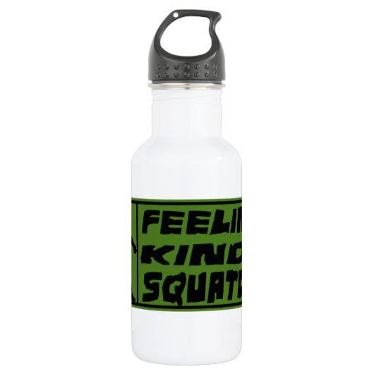 Feelin' Kinda Squatchy Waterfles (Voorkant)