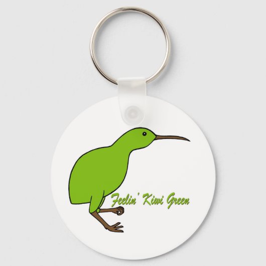 Feelin' Kiwi Green Sleutelhanger (Voorkant)