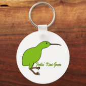 Feelin' Kiwi Green Sleutelhanger (Voorkant)