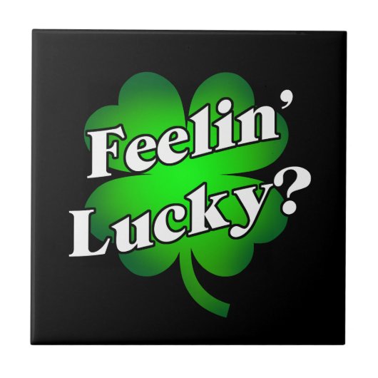 Feelin' Lucky? Tegeltje (Voorkant)
