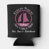 Feelin Nauti All Girls Trip Blikjeskoeler (Achterkant)