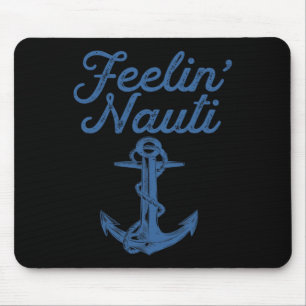 Feelin Nauti Zeilen Bootvaren Nautisch Meer Grappi Muismat