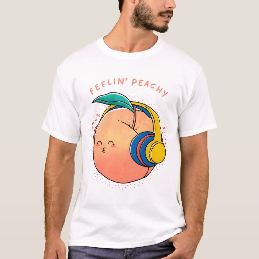 Feelin� Peachy  T-shirt (Voorkant)