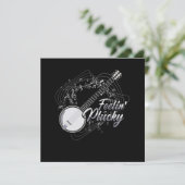 Feelin Plucky Banjo Bluegrass Country Music Gift Kaart (Staand voorkant)