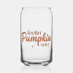 Feelin' Pumpkin Spicy Blikvorm Glas