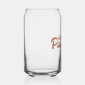 Feelin' Pumpkin Spicy Blikvorm Glas (Rechts)