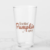 Feelin' Pumpkin Spicy Glas (Voorkant)