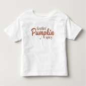 Feelin' Pumpkin Spicy Kinder Shirts (Voorkant)