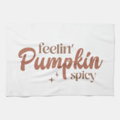 Feelin' Pumpkin Spicy Theedoek (Horizontaal)