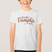Feelin' Pumpkin Spicy Tri-Blend Shirt (Voorkant)
