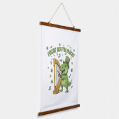 Feelin' Rex-tra Plucky Funny St. Patrick's Day   Hangend Wandkleed (Gebogen)