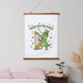 Feelin' Rex-tra Plucky Funny St. Patrick's Day   Hangend Wandkleed (Slaapkamer)