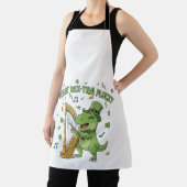 Feelin' Rex-tra Plucky Funny St. Patrick's Day   Schort (Insitu)