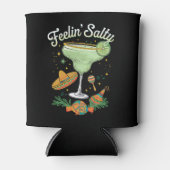 Feelin' Salty Margarita Funny Cinco De Mayo Blikjeskoeler (Voorkant)