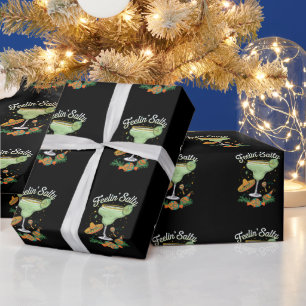 Feelin' Salty Margarita Funny Cinco De Mayo Cadeaupapier