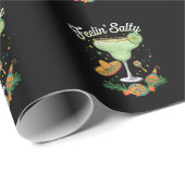 Feelin' Salty Margarita Funny Cinco De Mayo Cadeaupapier (Rol Hoek)