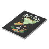 Feelin' Salty Margarita Funny Cinco De Mayo Notitieblok (Linkerzijde)