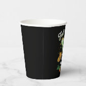 Feelin' Salty Margarita Funny Cinco De Mayo Papieren Bekers (Rechts)