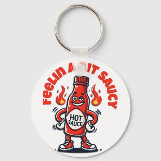 Feelin Saucy Sleutelhanger (Voorkant)