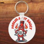 Feelin Saucy Sleutelhanger (Voorkant)
