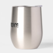 FEELIN’ SPOOKY Stemless Wine Tumbler, (Links)