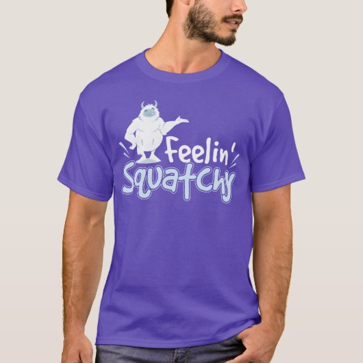 Feelin Squatchy Sasquatch family T-shirt (Voorkant)